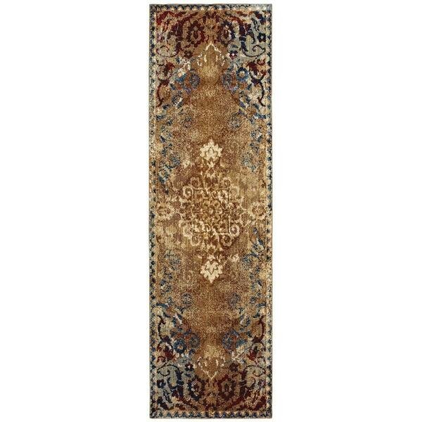 Area Rugs, Empire 021J4 2X8 Runner - Gold/ Red-Polyp/Polyester, Oriental Weavers, Mfr#: E021J4068230ST